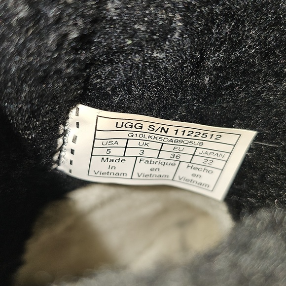 UGG Clear Mini Panther Animal Print Winter Waterproof Boots Size 5 - Picture 10 of 11